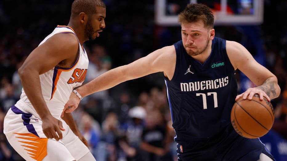 Doncic, Mavericks cruise past Suns 113-86 to force Game 7