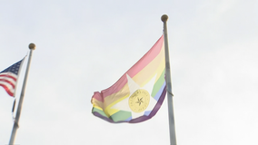 Dallas' Pride flag unveiled at Dallas Love Field