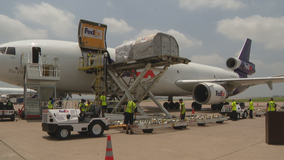Shipment of baby formula arrives in Dallas as part of 'Operation Fly Formula'