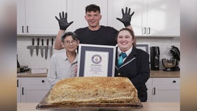 World's largest chicken nugget weighing 46 pounds sets Guinness record