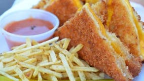 Fried Grilled Cheese Sandwich