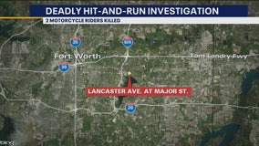 2 motorcycle riders killed in Fort Worth hit-and-run crash