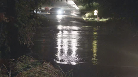 Driver dies after being rescued from high waters in Arlington