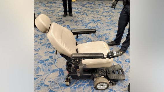 Agents find 23 pounds of cocaine in North Carolina passenger's wheelchair