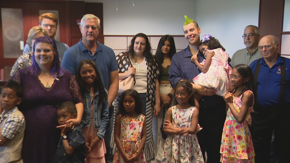 North Texas couple adopts 7 siblings from Philippines