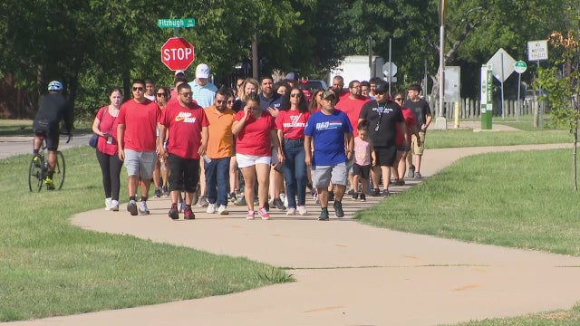 14-year-old killed in Dallas shooting honored with memorial walk