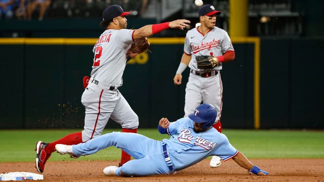 Bell, Cruz lead Tetreault, Nationals over Rangers 6-4