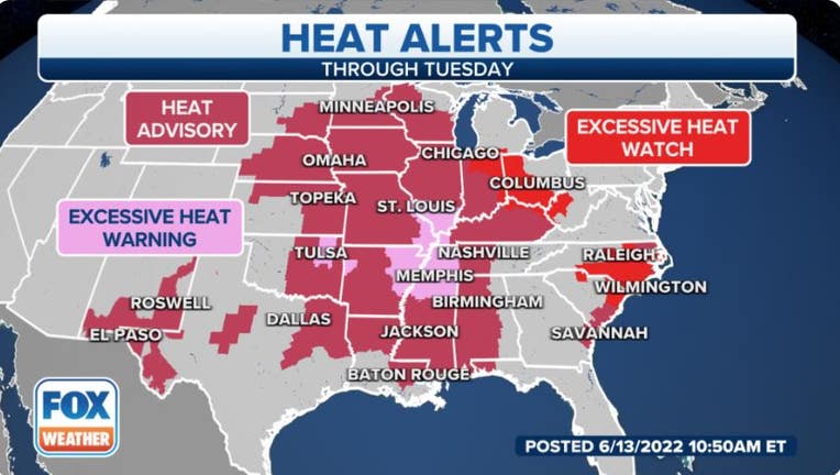 heat alerts