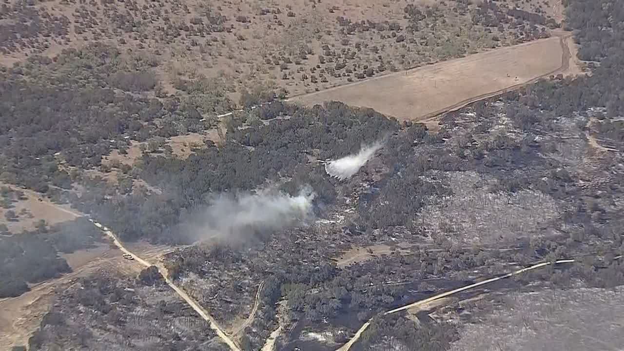 North Texas Wildfires Firefighters make some progress thanks to