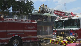 4-alarm Dallas apartment fire leaves dozens displaced