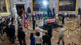 Woody Williams, America's last WWII Medal of Honor recipient, lies in honor at US Capitol