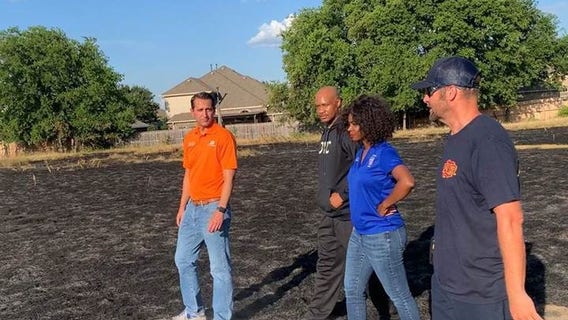Juveniles setting off fireworks started fire that burned 192 acres in DeSoto, investigators say