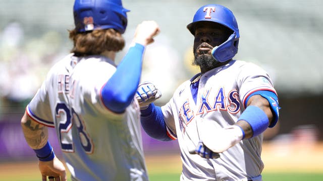 Rangers' Perez outduels Blackburn, A's in All-Star matchup