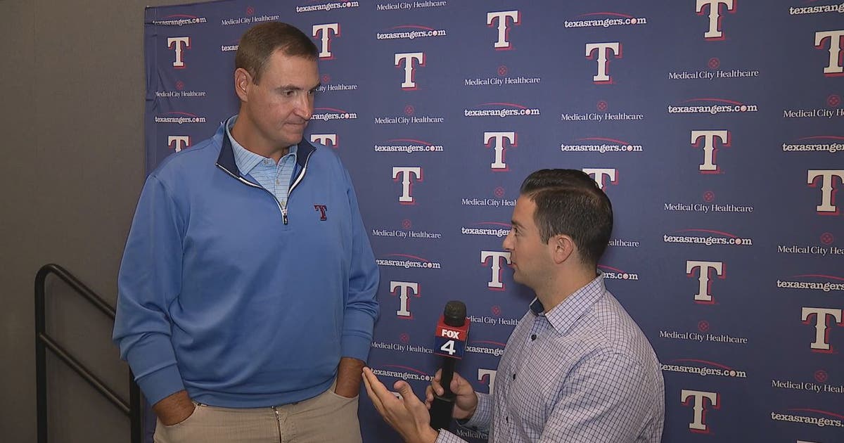 Chris Young discusses new role leading Rangers front office | FOX 4 ...