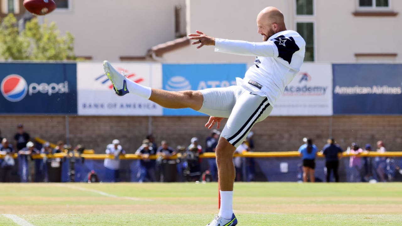Kicking competition heats up at Cowboys training camp