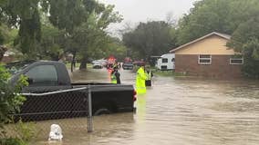 25 people in 10 homes evacuated in Everman due to high water