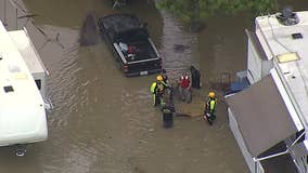 Families, children rescued from Seagoville community after flash flooding