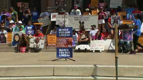 Families of Uvalde school shooting victims rally with March for Our Lives for gun reform