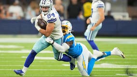 Turpin has kickoff, punt return TDs; Cowboys beat Chargers