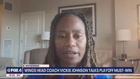 Wings head coach Vickie Johnson talks playoff must-win