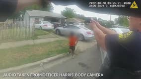 Video shows Dallas police shooting at armed man with child nearby