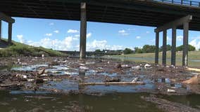 Trinity River trash cleanup underway in Fort Worth