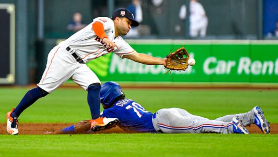 Taveras career-high 5 RBIs, Rangers beat Astros 8-4 in 10