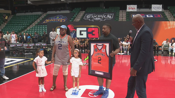 Andre Emmett remembered with jersey retirement by BIG3