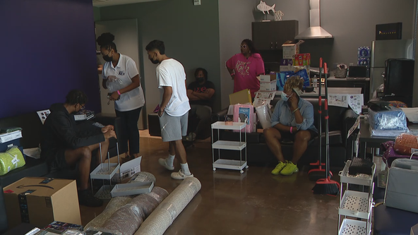 Move-in Day Mafia helps students who aged-out of foster care as they enter Paul Quinn College