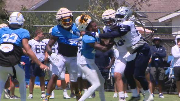 Dallas Cowboys have ‘aggressive’ practice with Los Angeles Chargers