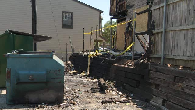 Denton families starting over after fire destroys apartment building