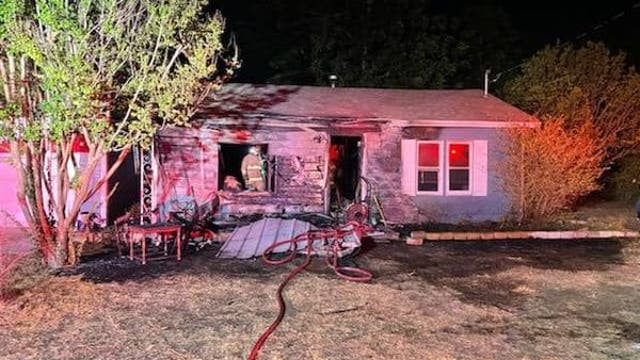 Police seek man wearing only red boxers who fled from White Settlement house fire