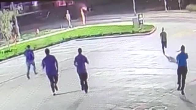 McDonald's employees rescue man from fiery car wreck in Joshua