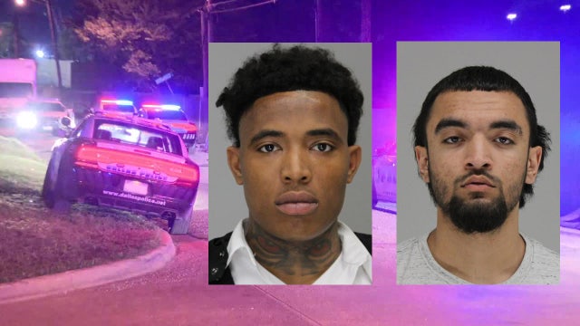 2 men arrested after fleeing shooting that injured 1, Dallas police say