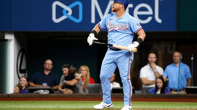 Garcia's hit streak ends at 23, Rangers fall to Tigers