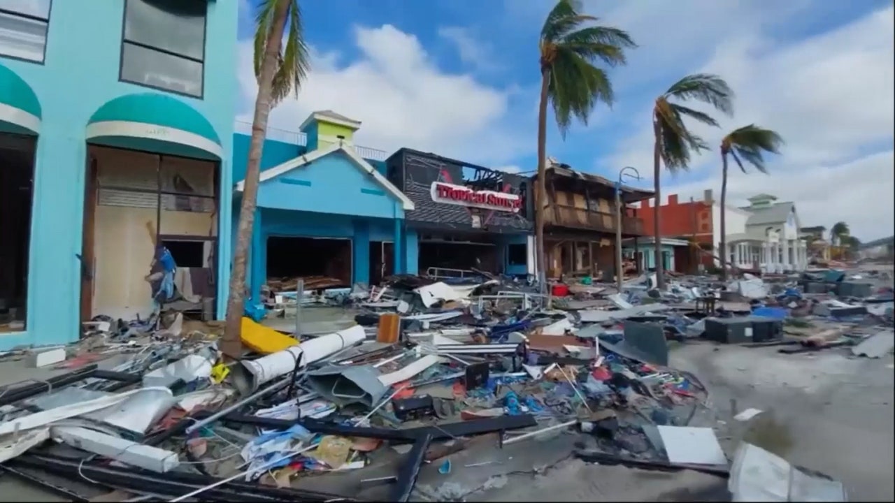 Video Hurricane Ian Wipes Out Fort Myers Beach Florida FOX 4 Dallas   Myers Beach 