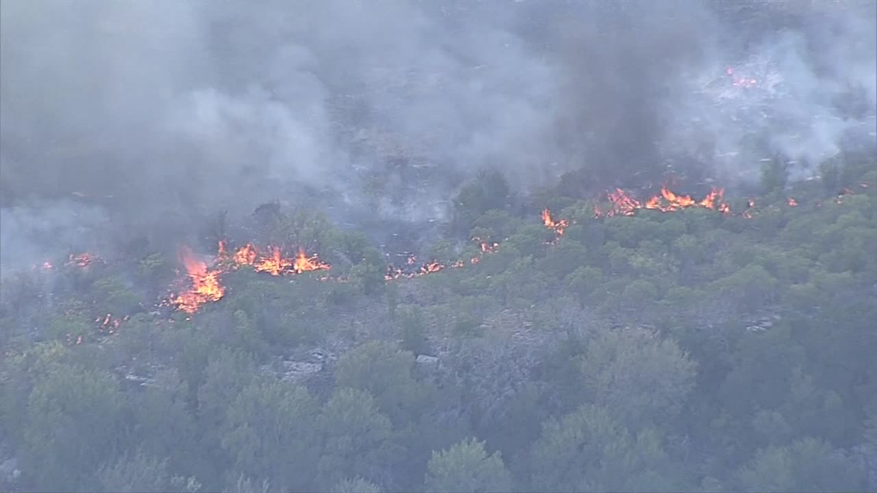 Controlled burn sparks 800acre wildfire near Possum Kingdom Lake FOX 4 DallasFort Worth