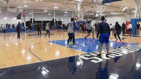 Dallas Mavericks begin training camp workouts