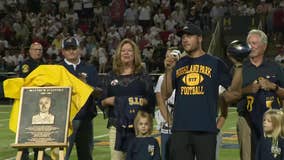 Matthew Stafford's high school number retired by Highland Park