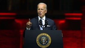 Biden warns 'equality and democracy are under assault,' urges people to vote