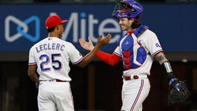 Seager's eighth-inning homer pushes Rangers past Angels 5-3