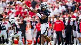 Smith TD in 2nd OT gets Texas Tech past No. 25 Houston 33-30
