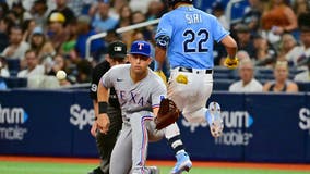 Rays beat Rangers 5-1