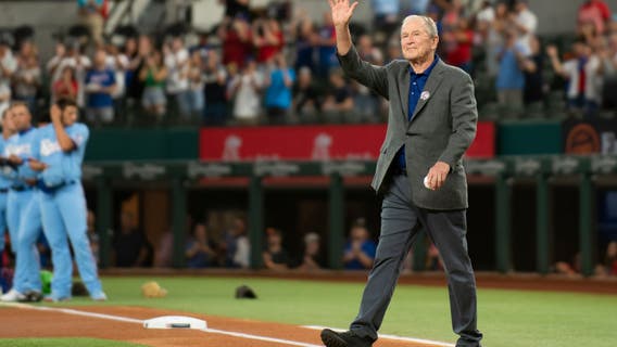 George W. Bush part of MLB's 9/11 tribute