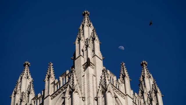 Washington National Cathedral bell tolls 96 times for Queen Elizabeth II