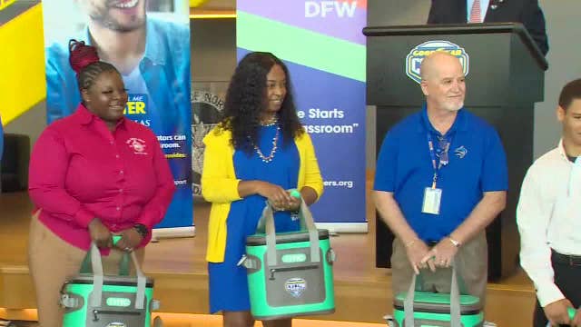North Texas teachers surprised with $200K in grants