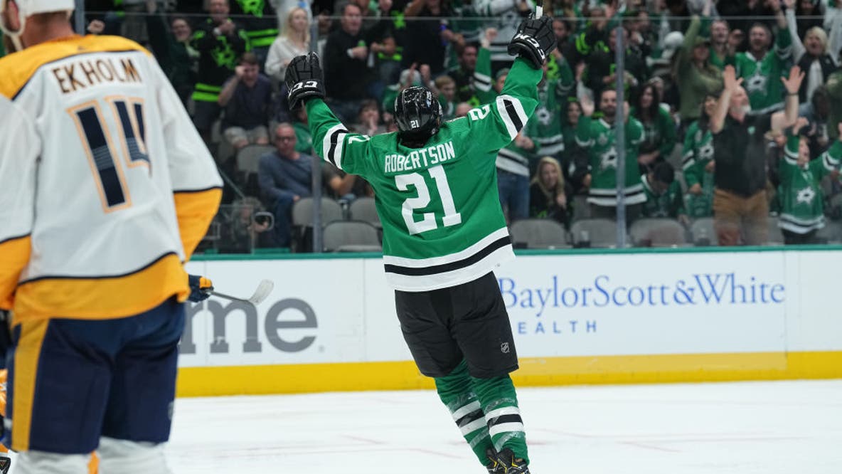 Dallas Stars, Jason Robertson agree to 1-year contract
