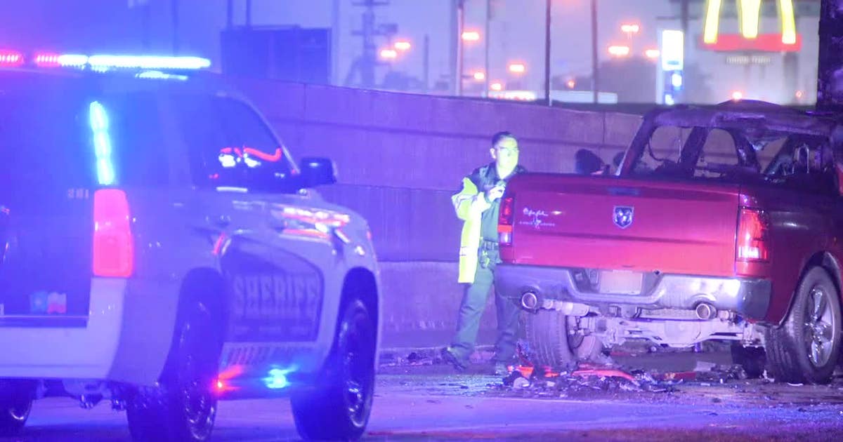 Fiery crash in Dallas leaves one person dead, two others injured | FOX ...