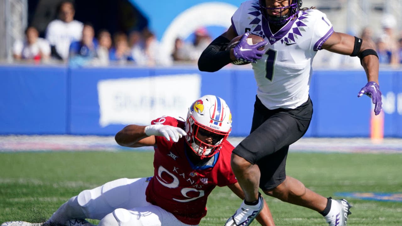 Duggan Leads No. 17 TCU Past Kansas 38-31; Daniels Injured | FOX 4 ...