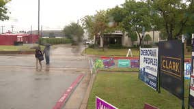 Despite rainy weather, North Texas voters head to the polls for early voting